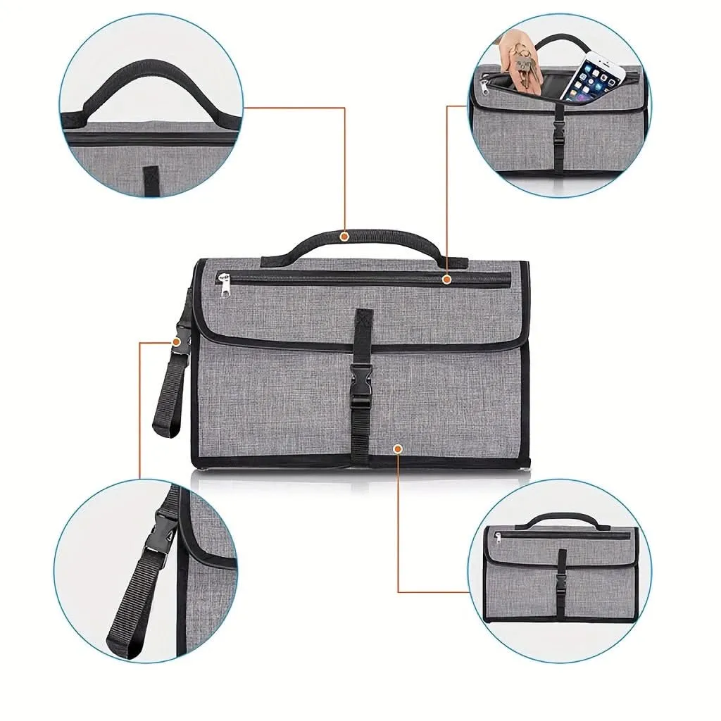 Portable Waterproof Diaper Changing Pad Kit