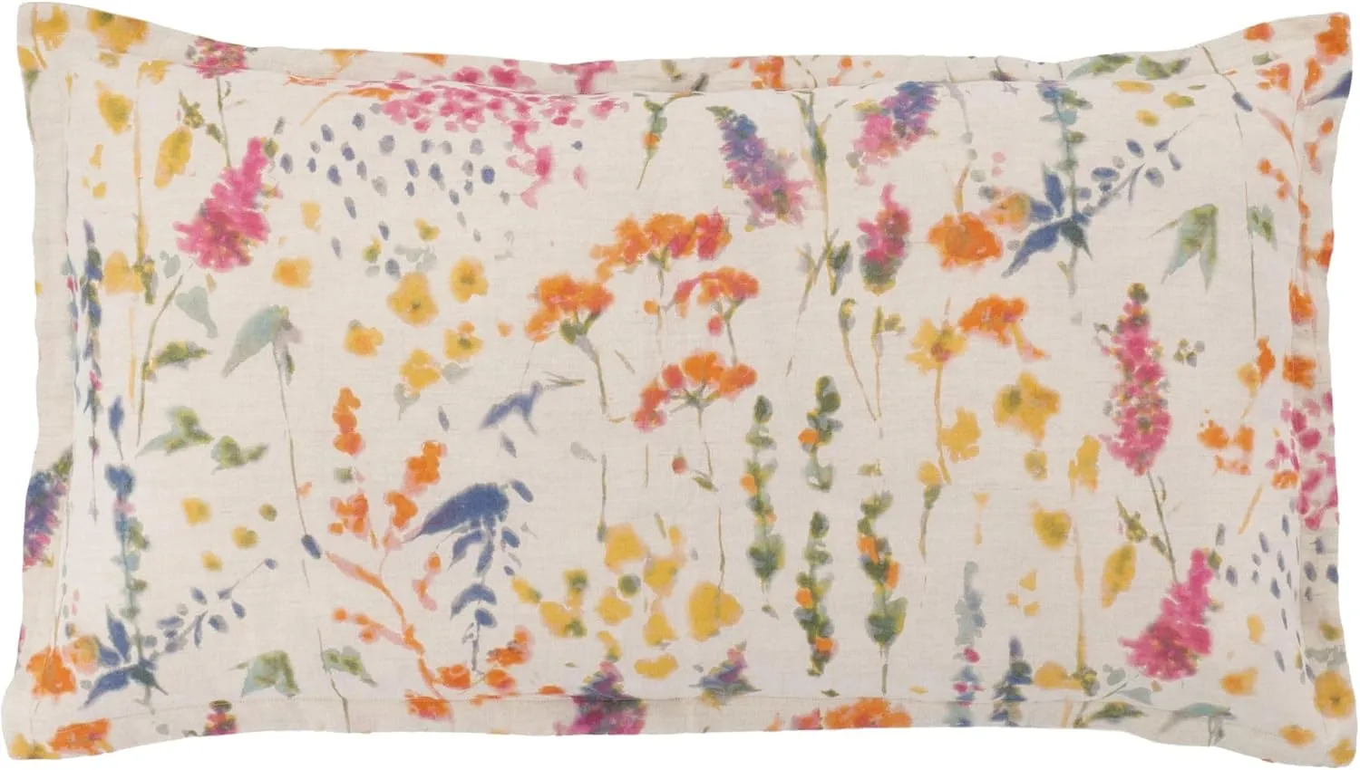 Pressed Flowers Multi Sham, Standard Size, Multi Floral Pattern
