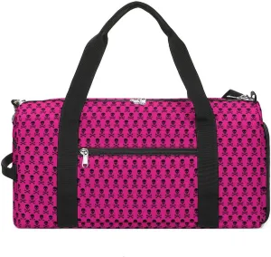 Psychedelic Sun Moon Stars Tie Dye Fitness Bag with Large Capacity Backpack And Waterproof Bag