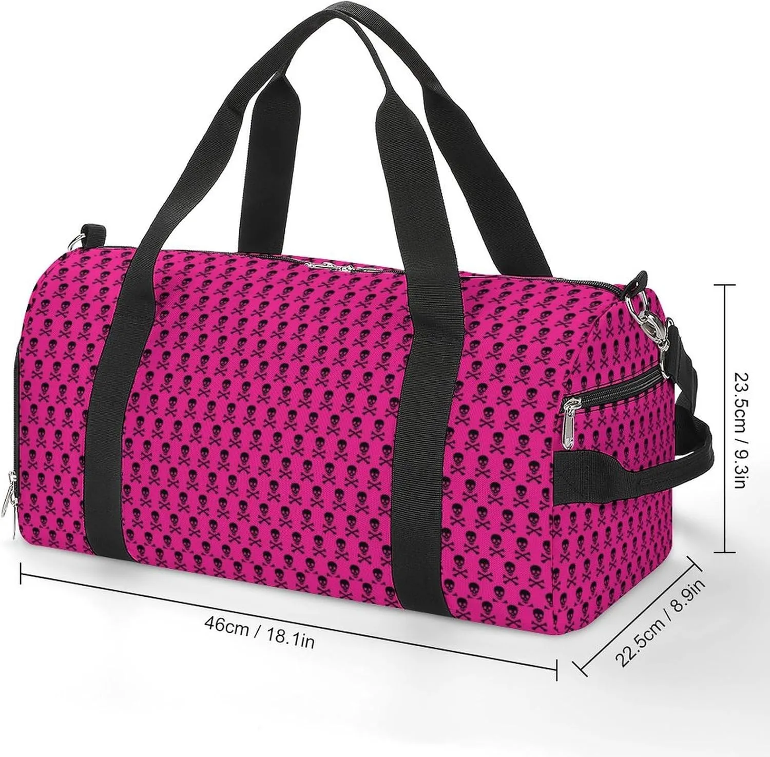 Psychedelic Sun Moon Stars Tie Dye Fitness Bag with Large Capacity Backpack And Waterproof Bag