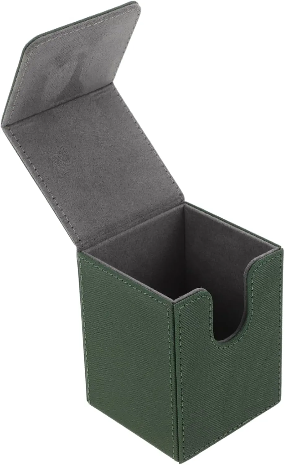 PU Card Deck Storage Box Durable Organizer for Decks Cards Holder for Gaming Portable Lightweight Design Compact Case for Home Outdoor Use
