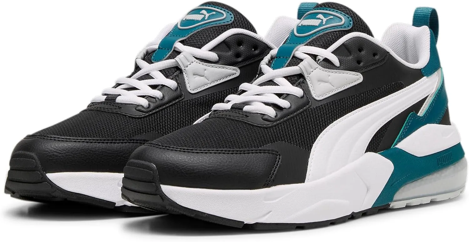 PUMA Men's VIS2K Shoes, Black, 7