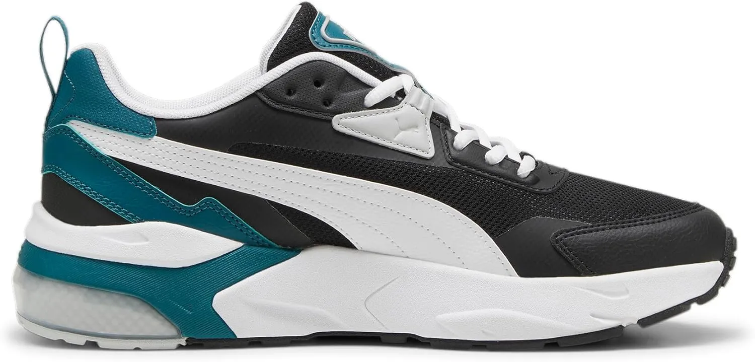 PUMA Men's VIS2K Shoes, Black, 7