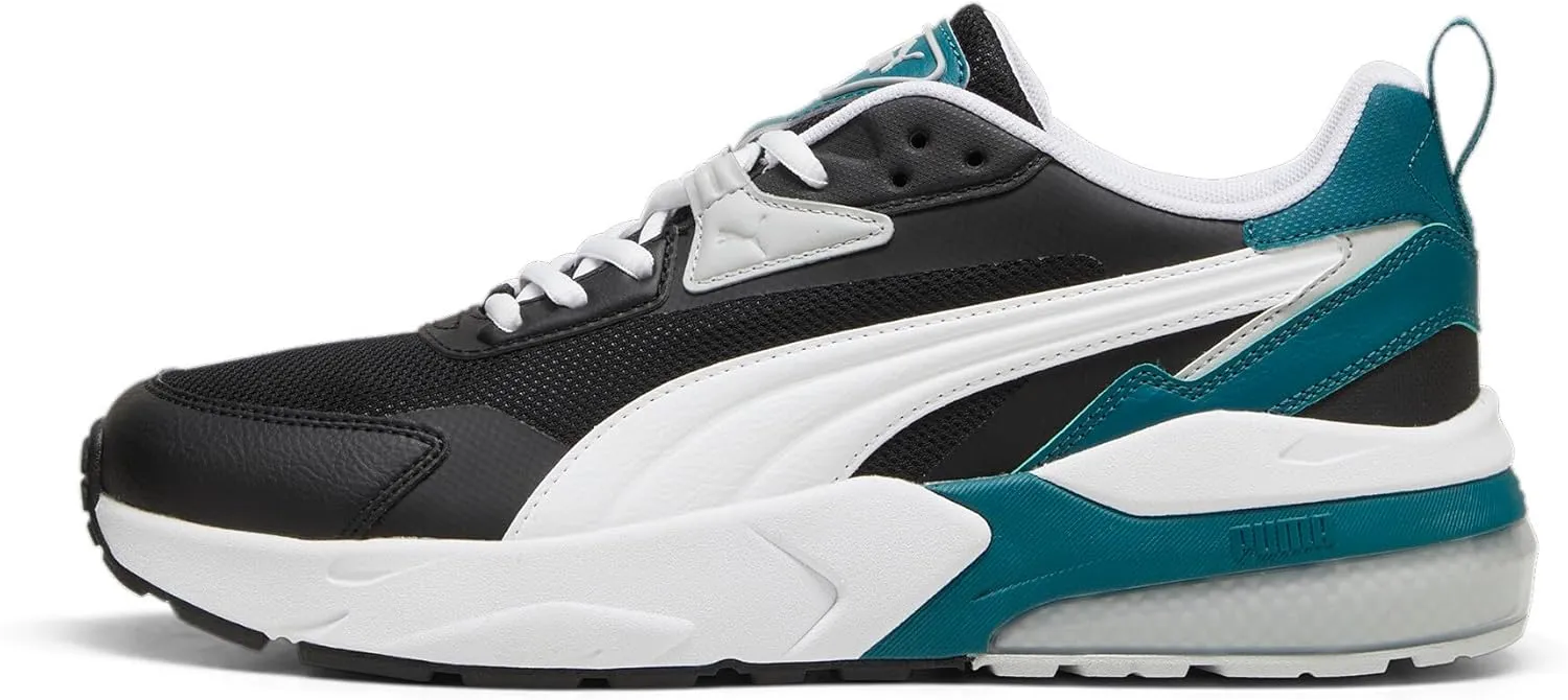 PUMA Men's VIS2K Shoes, Black, 7