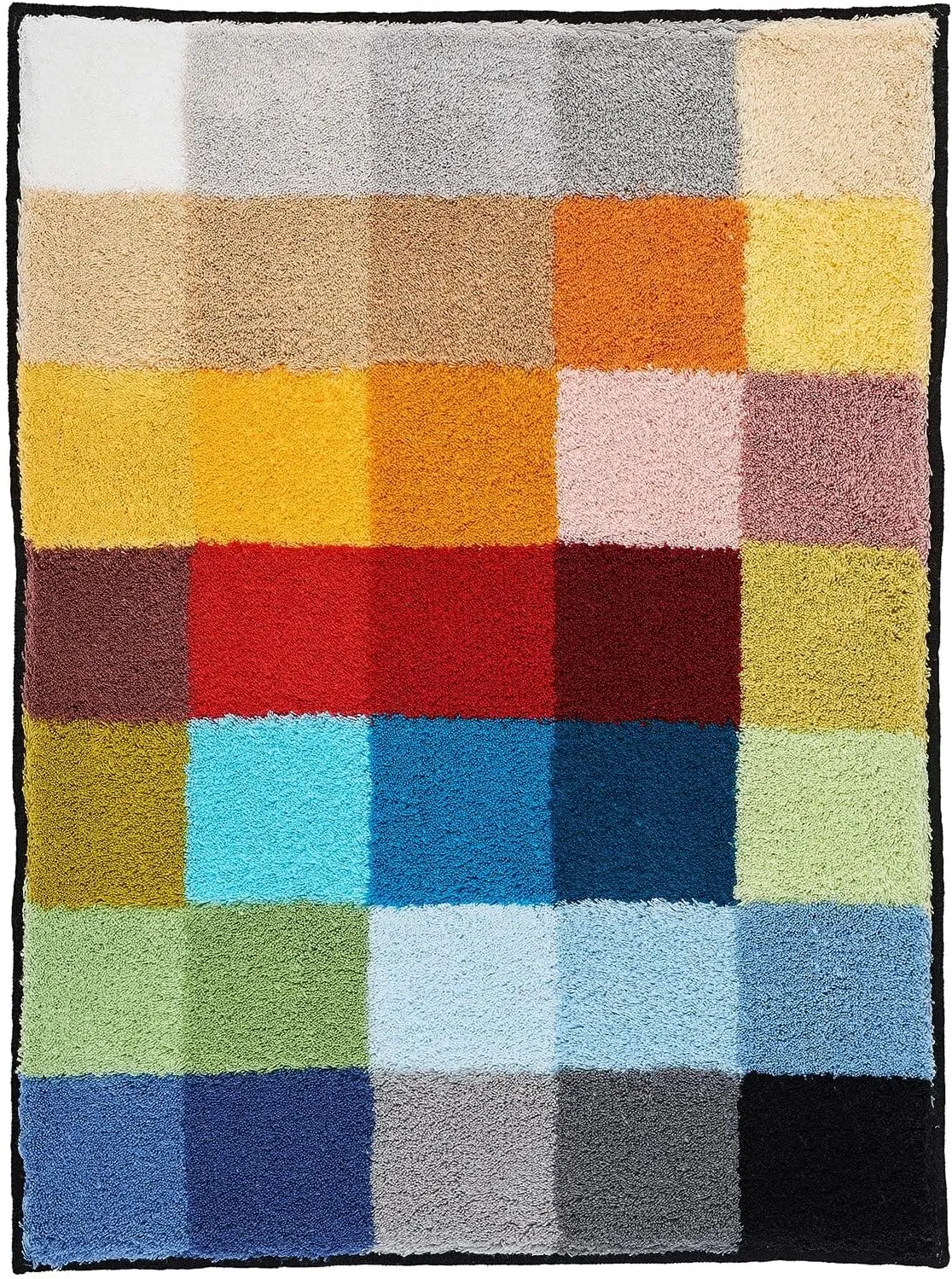 "Cubetto Bath Mat, Multi-Colour, 85 x 145 cm