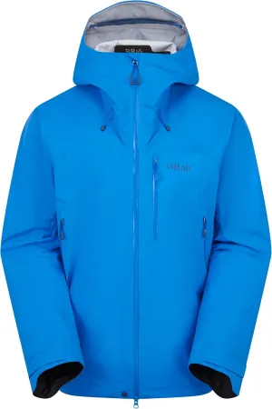 Rab Men's Firewall Mountain Jacket - Lightweight Waterproof Hooded Coat for Climbing & Hiking
