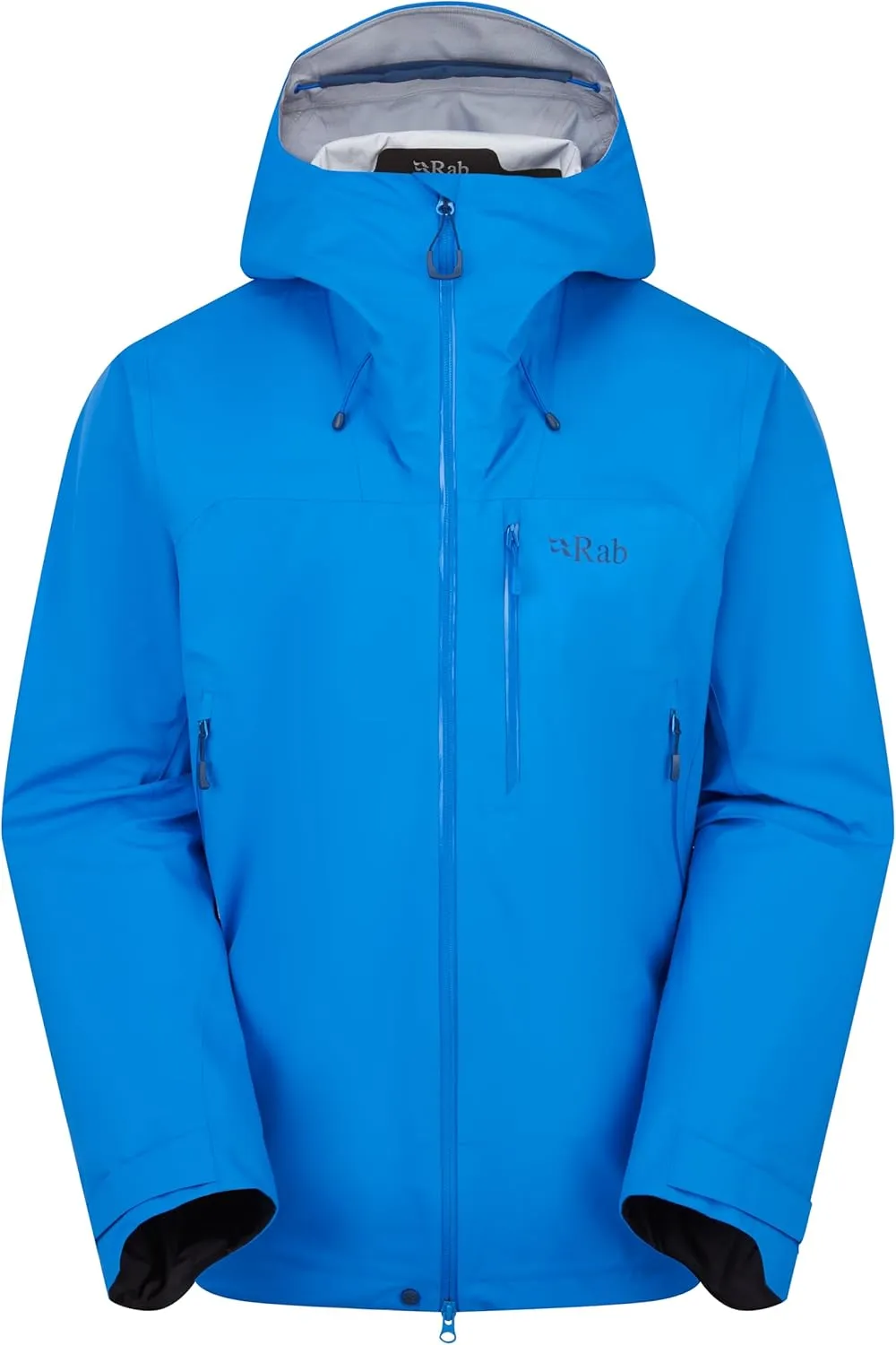 Rab Men's Firewall Mountain Jacket - Lightweight Waterproof Hooded Coat for Climbing & Hiking