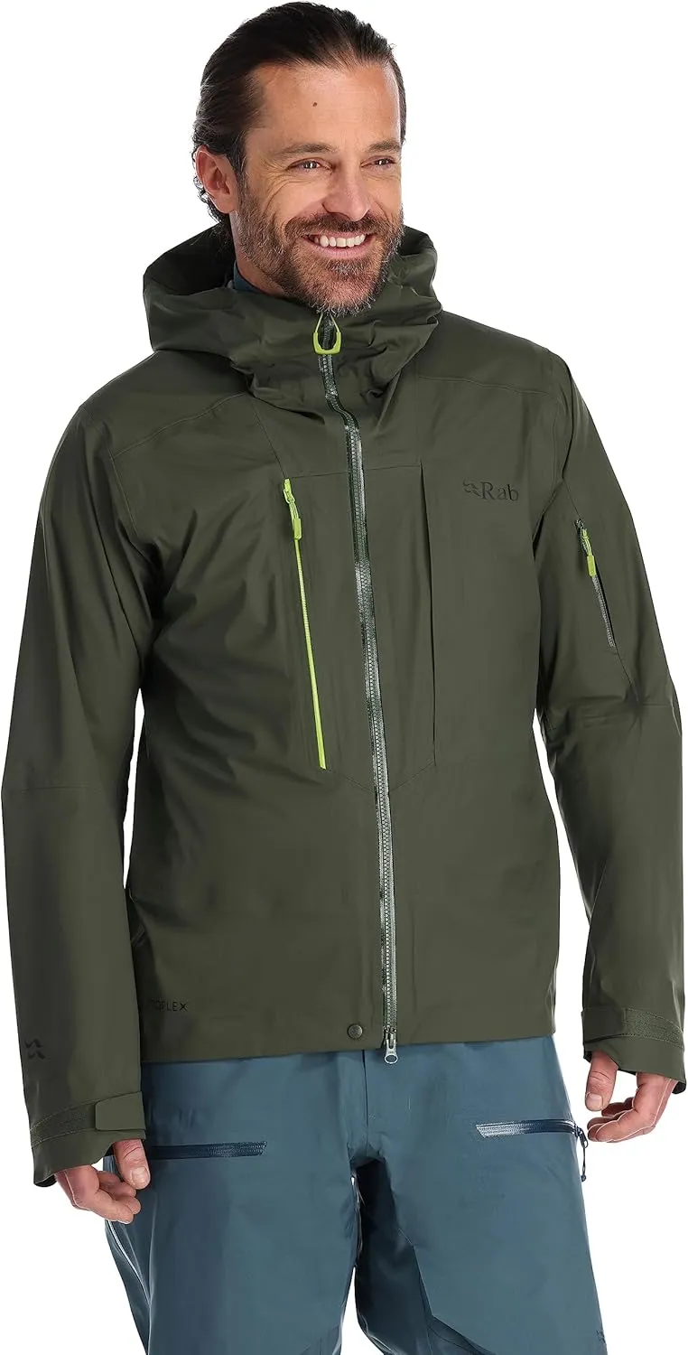 Rab Men's Khroma Kinetic Waterproof Breathable Jacket for Skiing & Mountaineering