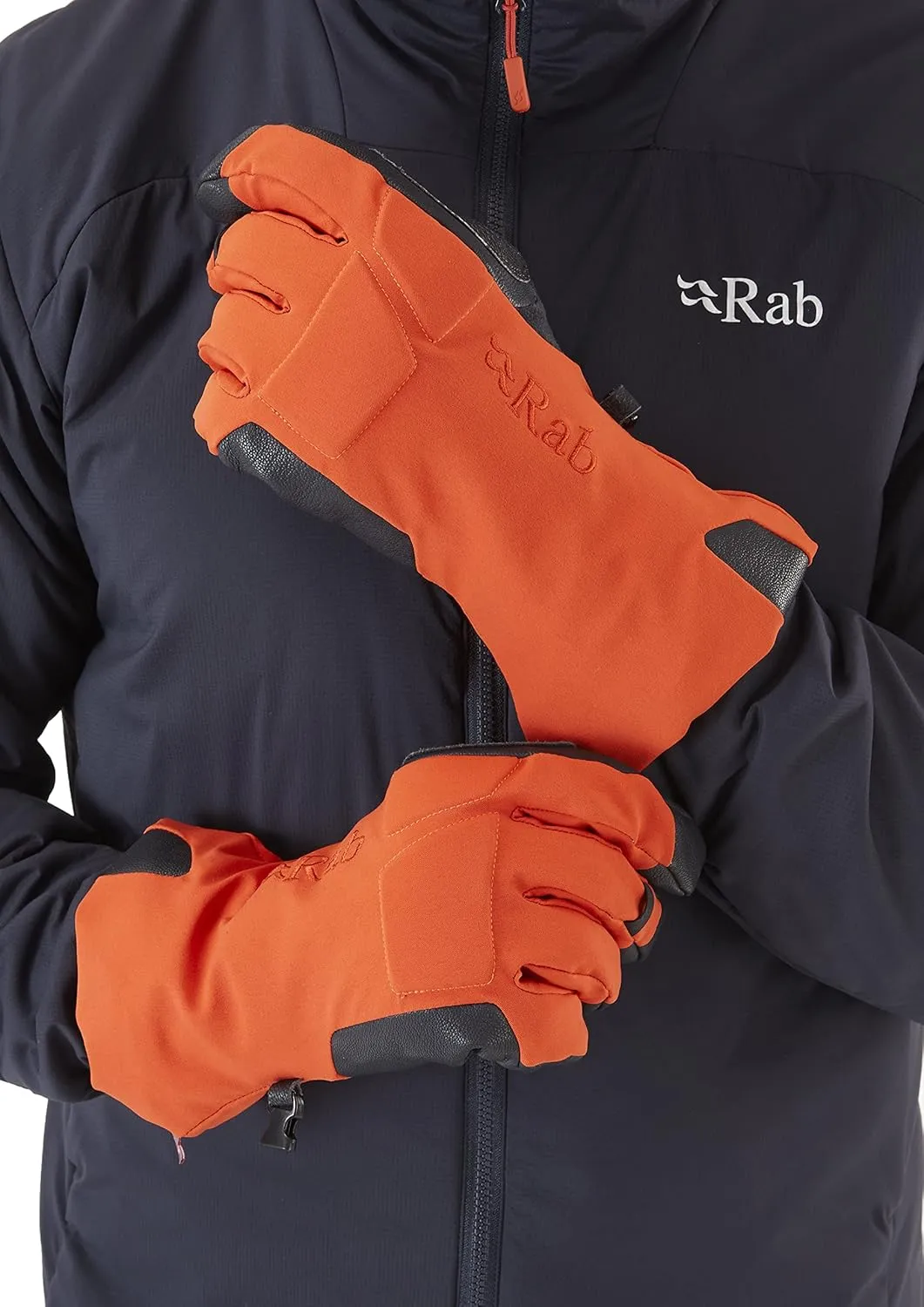 Rab Pivot GTX Waterproof Breathable Gore-tex Leather Gloves for Ice Climbing and Mountaineering