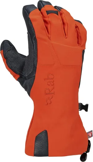 Rab Pivot GTX Waterproof Breathable Gore-tex Leather Gloves for Ice Climbing and Mountaineering