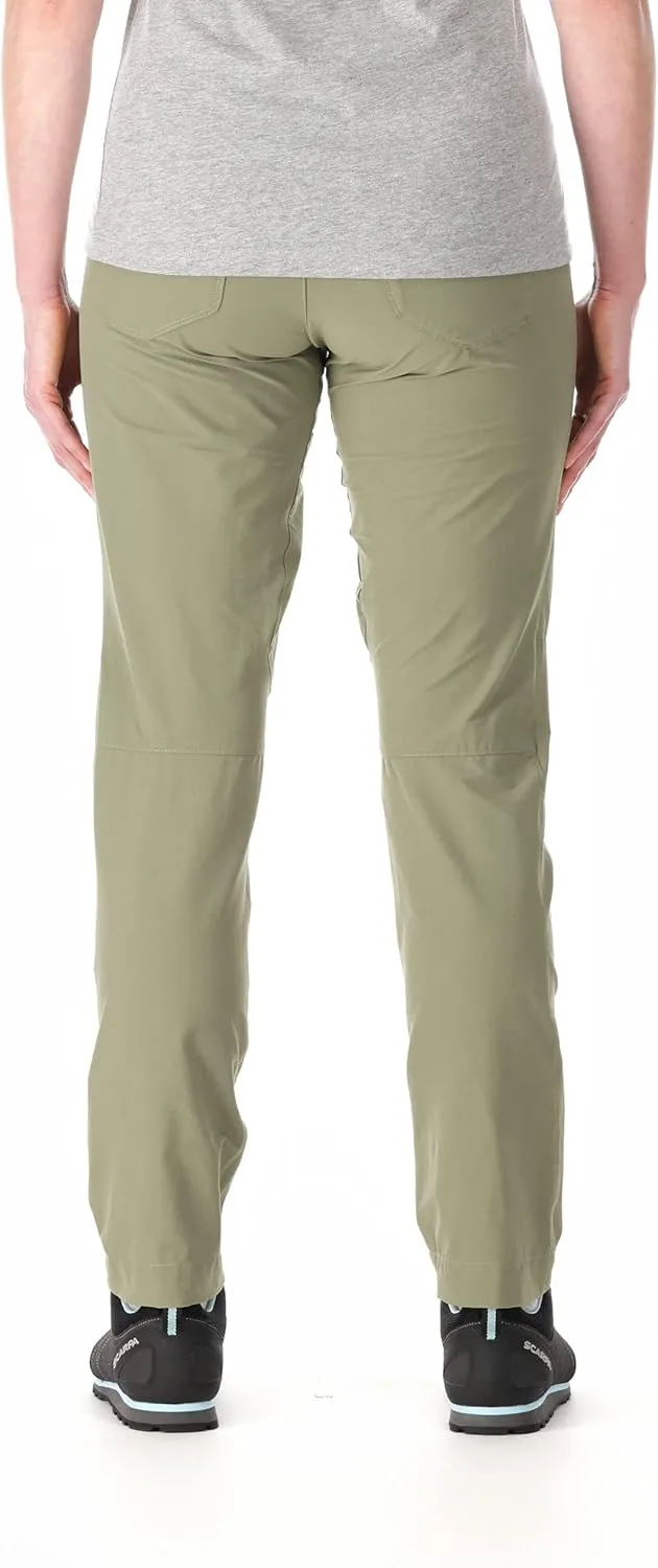 Rab Women's Capstone Pants Lightweight Breathable Trouser for Hiking, Trekking, & Climbing