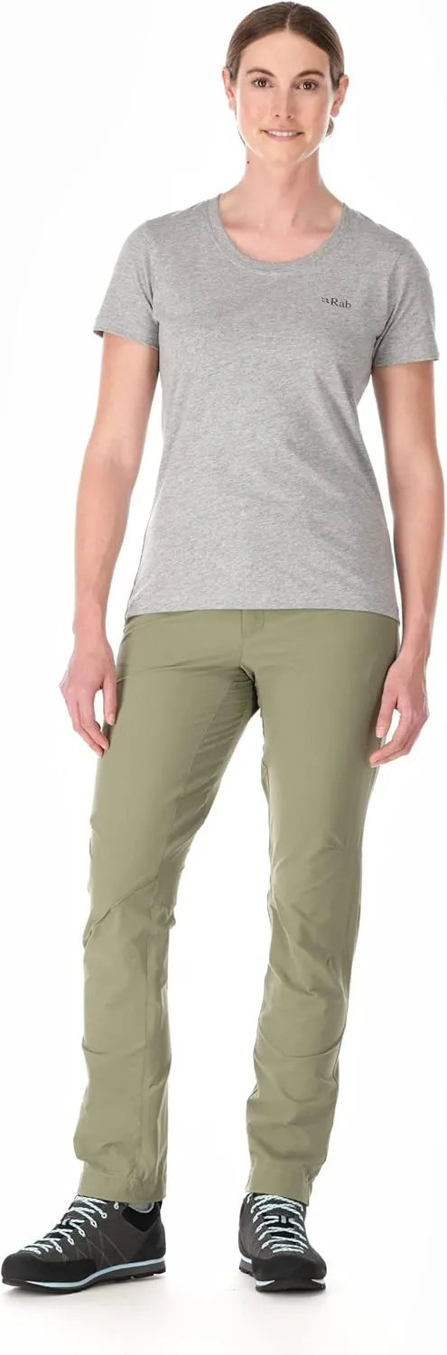 Rab Women's Capstone Pants Lightweight Breathable Trouser for Hiking, Trekking, & Climbing