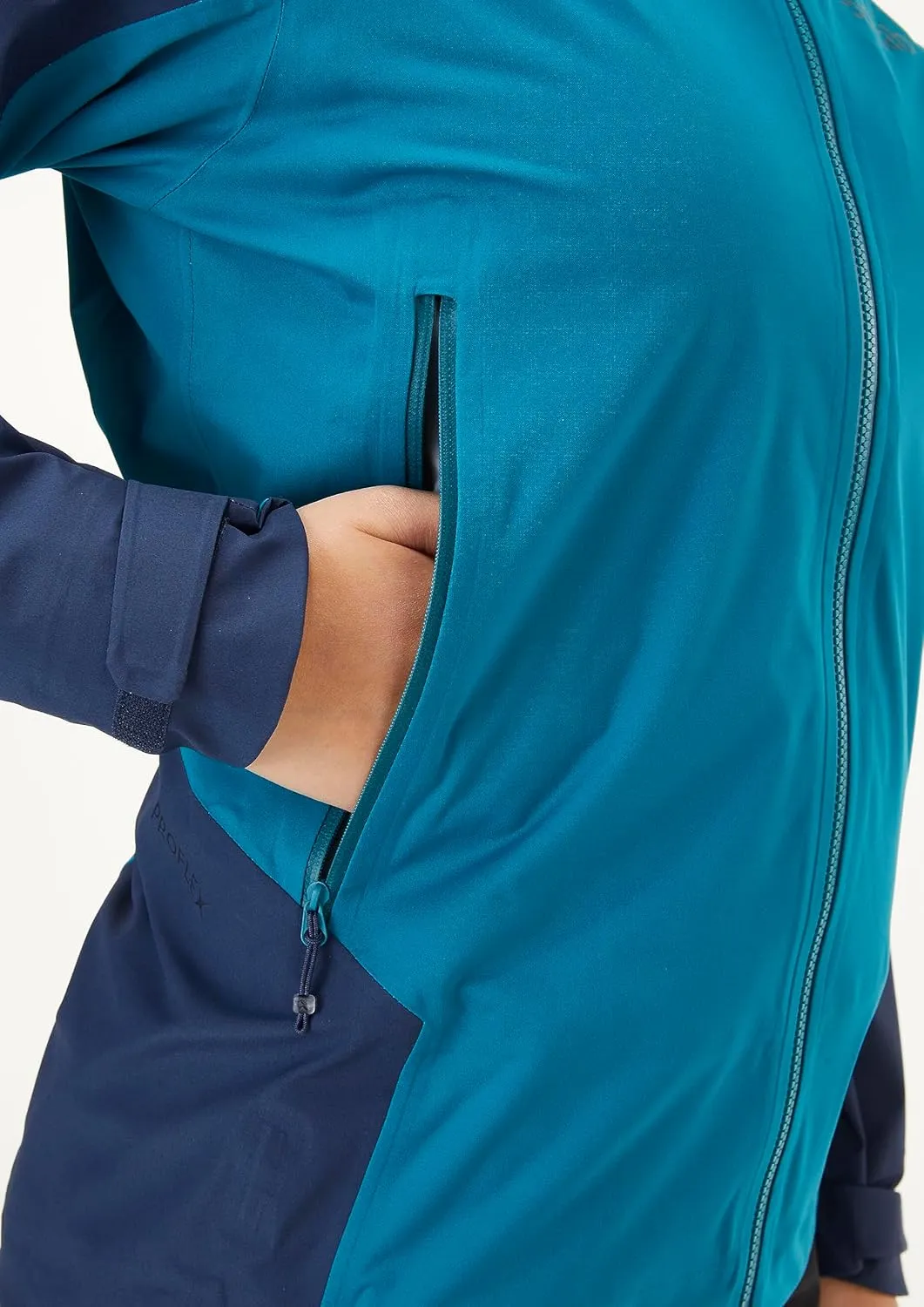 Rab Women’s Kinetic Alpine 2.0 Waterproof Breathable Jacket for Climbing & Mountaineering.