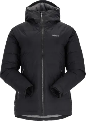Rab Women's Valiance Down Jacket Waterproof Windproof Insulator for Climbing, Mountaineering, & Casual Wear