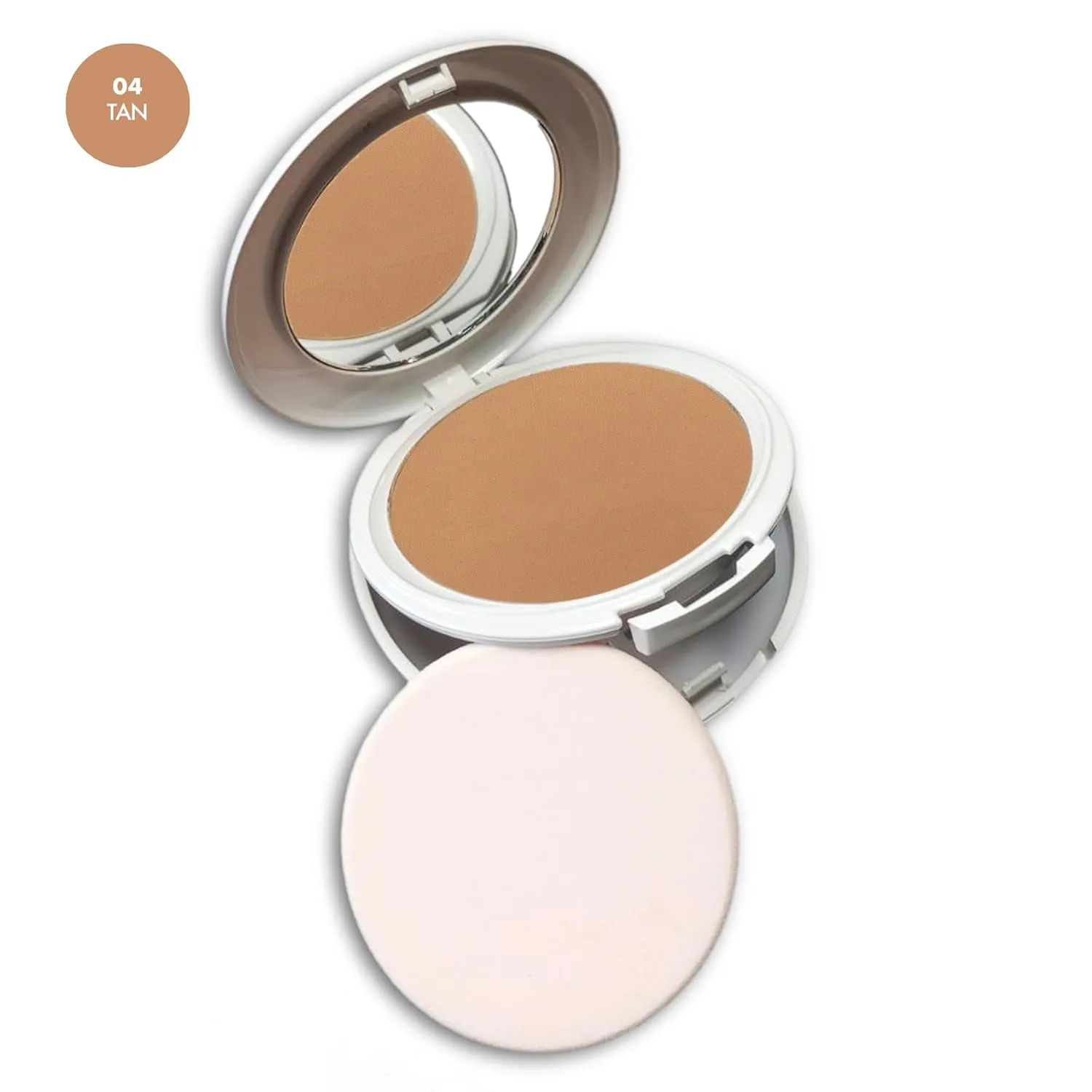 Radiant Professional Face Powder Photo Ageing Protection SPF 30 Advanced Compact Powder UVA & UVB Protection Long Lasting, Sweat-Proof Matte Press Powder Oil Control & Anti-aging Action (Tan)