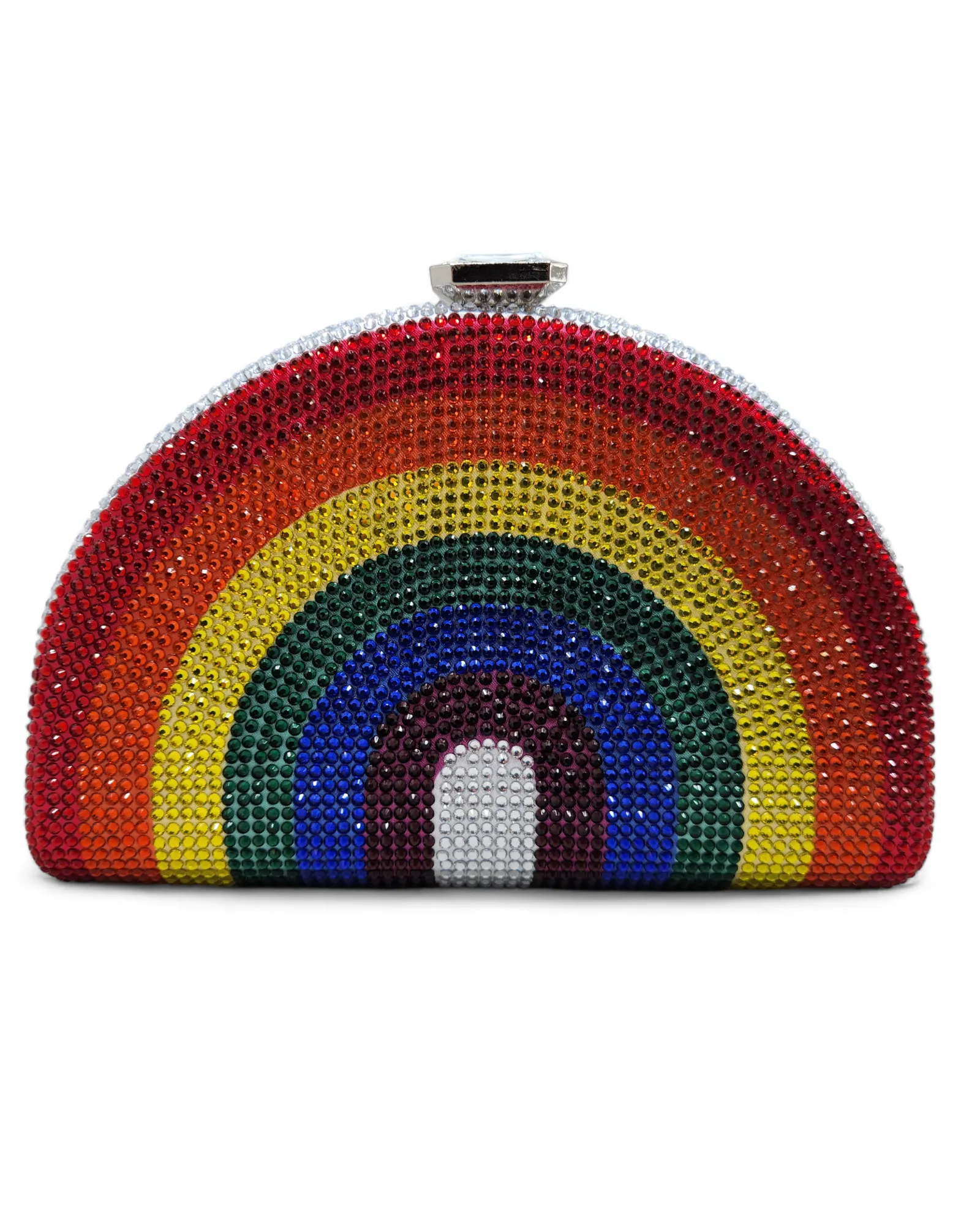 Rainbow Crossbody Clutch