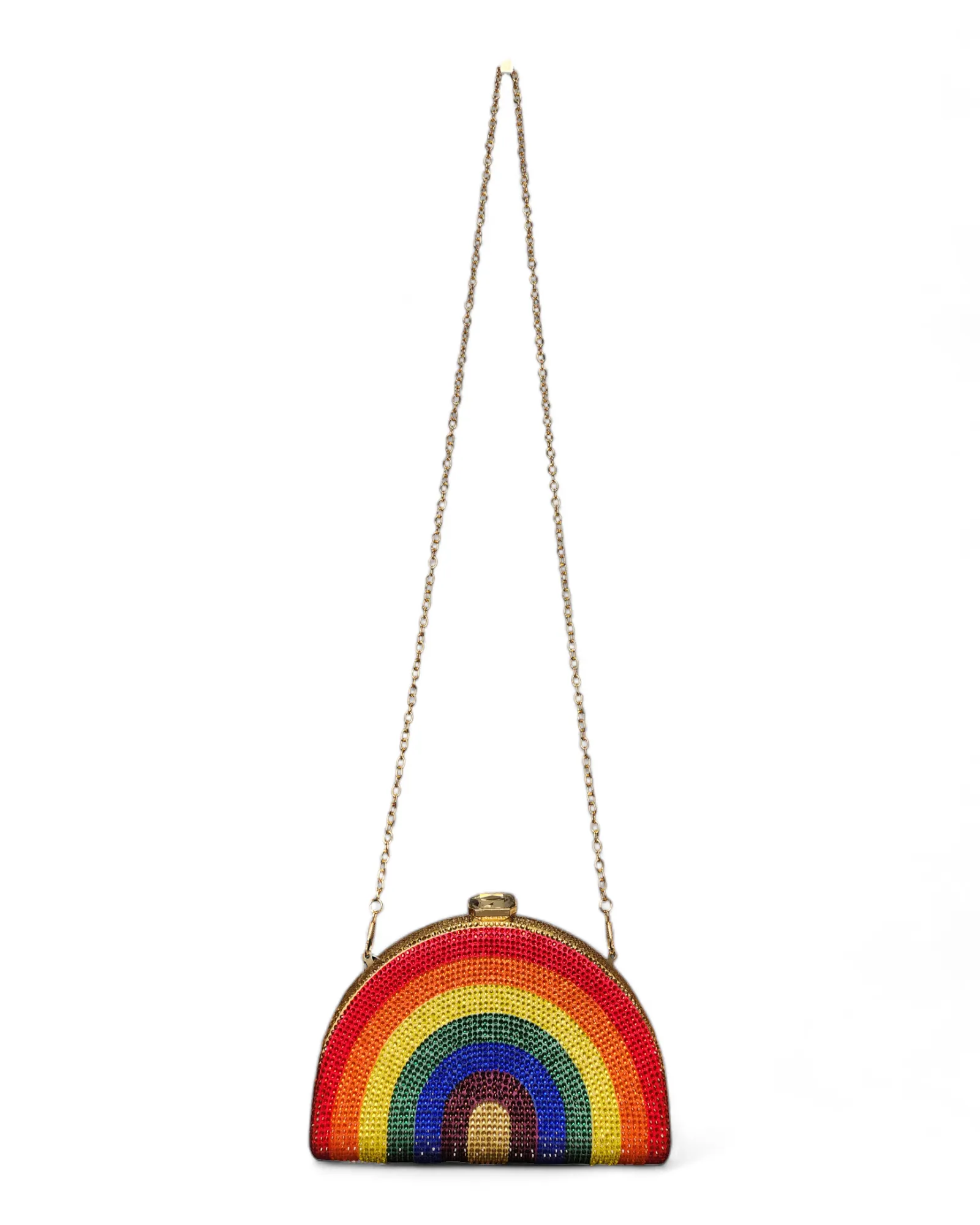 Rainbow Crossbody Clutch