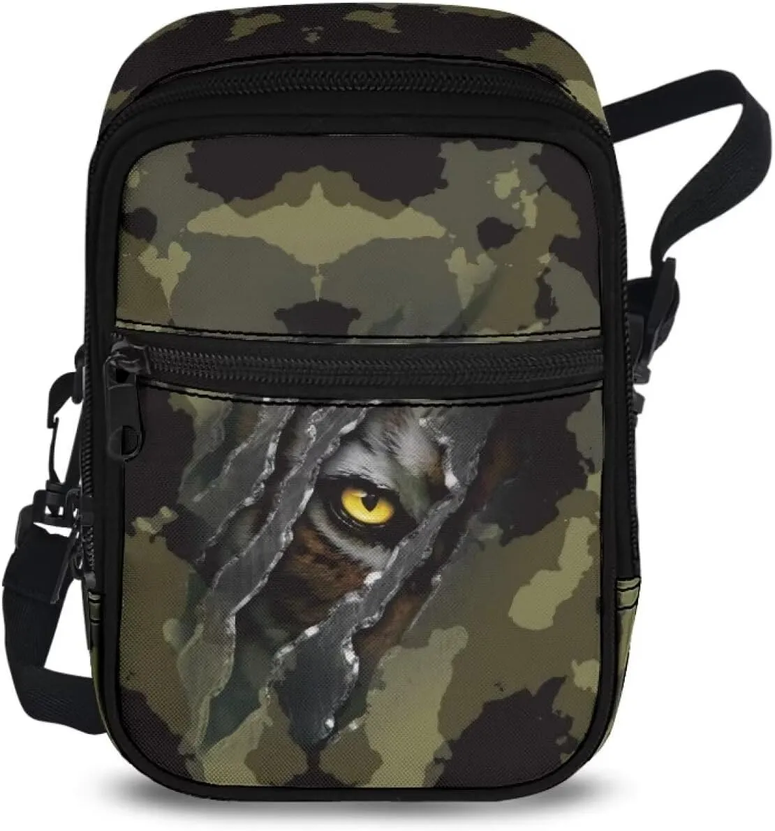 Rchsmod Mini Crossbody Sling Bag for Women Men Small Purse Waist Fanny Pack Shoulder Belt Bag Backpack Daypack