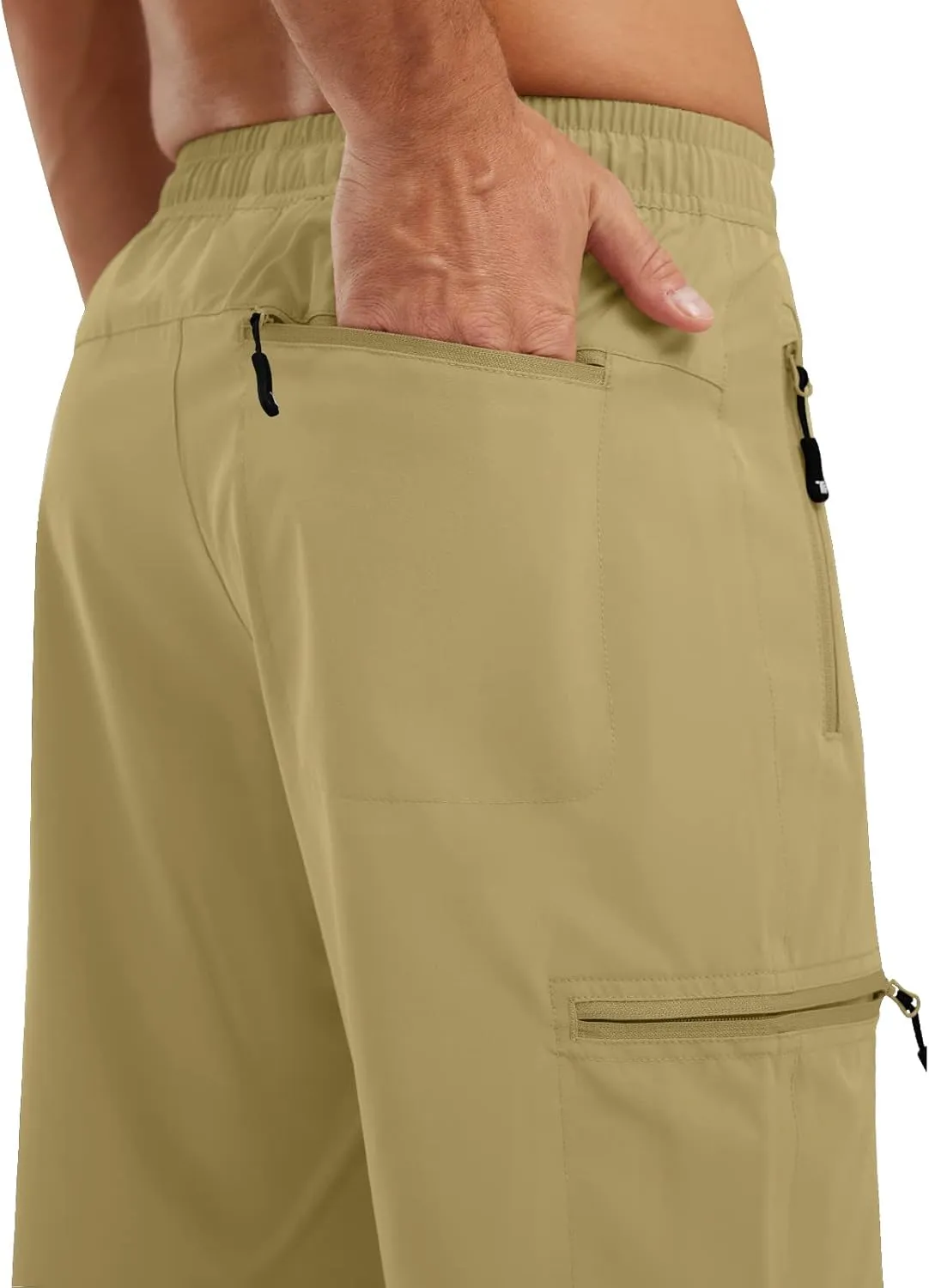 Rdruko Men's Hiking Shorts Quick Dry Lightweight Outdoor Sports Shorts with 5 Pockets for Travel Camping