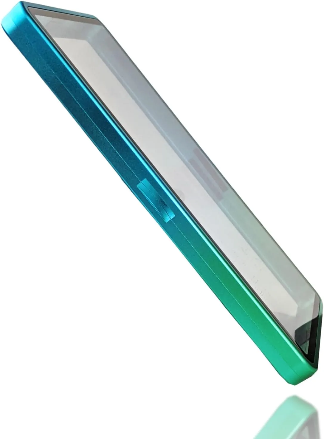 RedCap Magnetic Aluminum PSA Graded Card Holder 35PT Premium PSA Slab Protector Display Case with UV Resistant Glass Fits Standard PSA Graded Sports Trading Cards - Aqua Storm