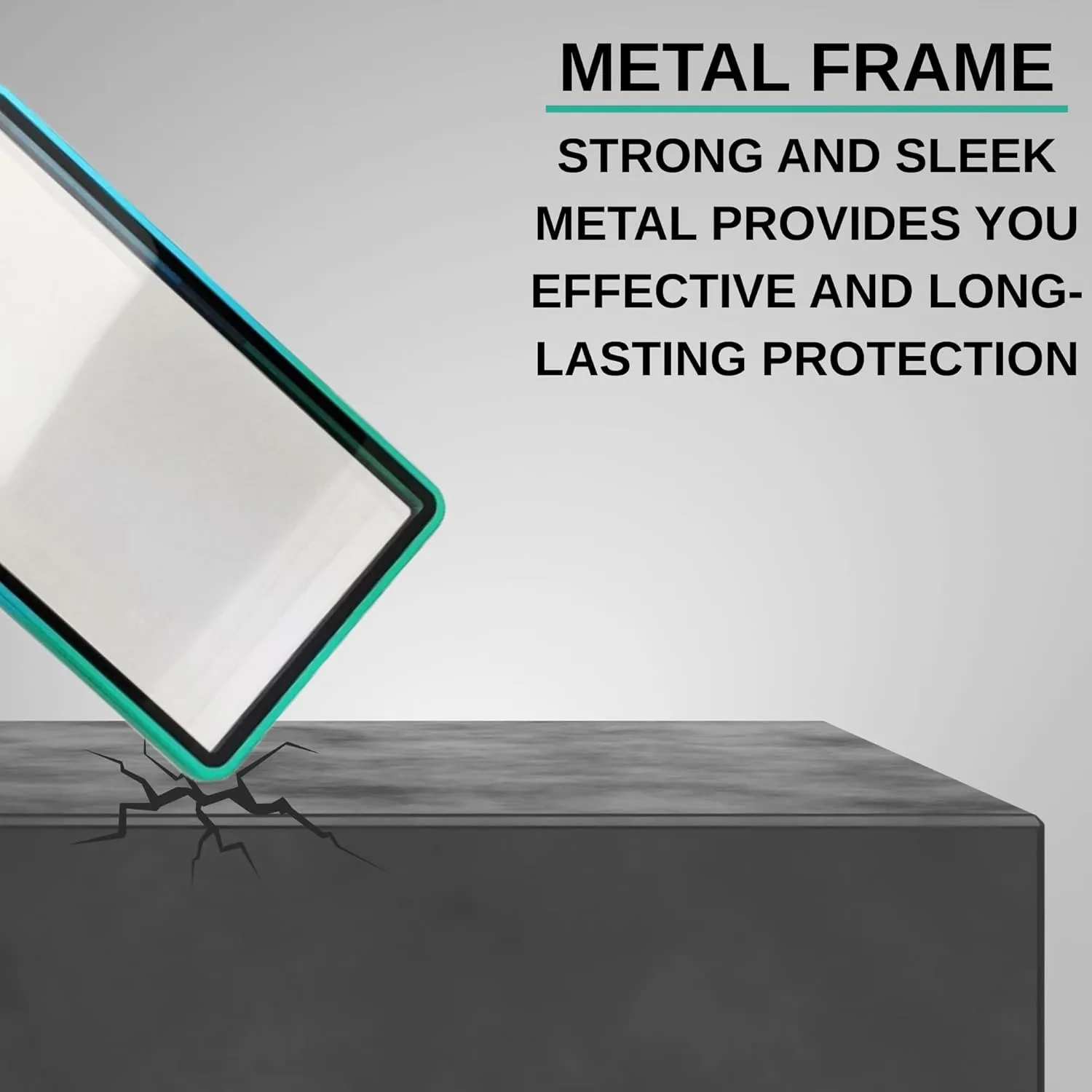 RedCap Magnetic Aluminum PSA Graded Card Holder 35PT Premium PSA Slab Protector Display Case with UV Resistant Glass Fits Standard PSA Graded Sports Trading Cards - Aqua Storm