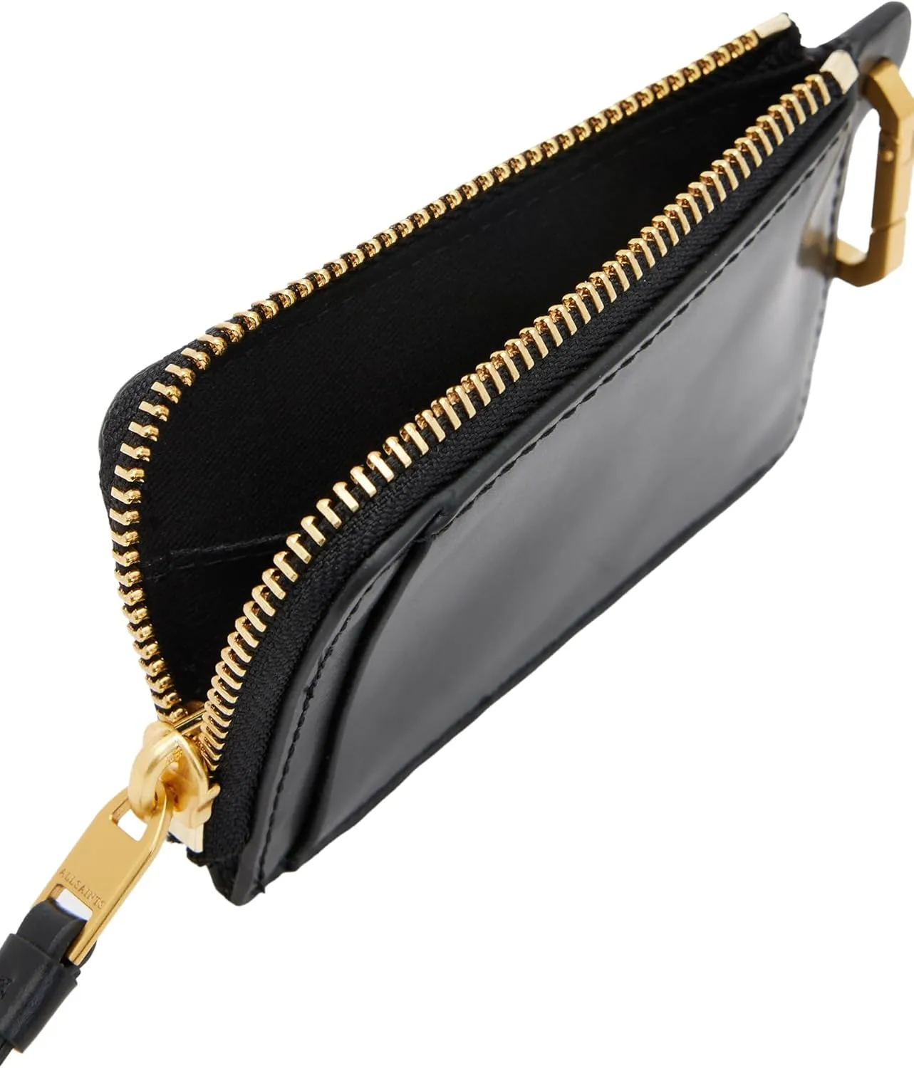 Remy Compact Bi-Fold Wallet, Gold, Unisex-Adults