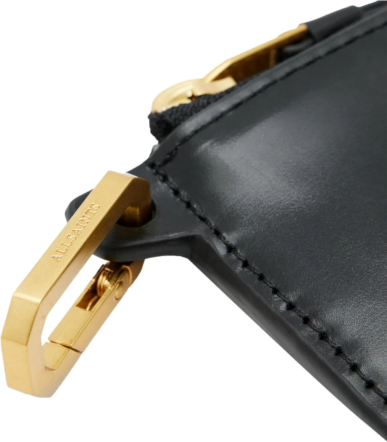 Remy Compact Bi-Fold Wallet, Gold, Unisex-Adults