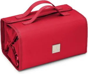 Roll Up Makeup Bag, Travel Toiletry Bag for Women with 4 Clear TSA Approved Pouches, Hanging Travel Organizer, Folding Cosmetic Bag for Men and Women