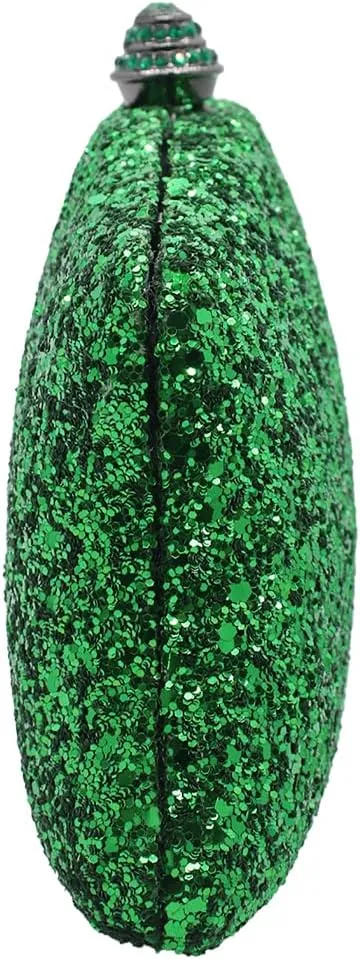 RomanticDesign Women Glitter Evening Bag Sequin Wedding Handbag Cocktail Prom Party Shiny Clutch Purse