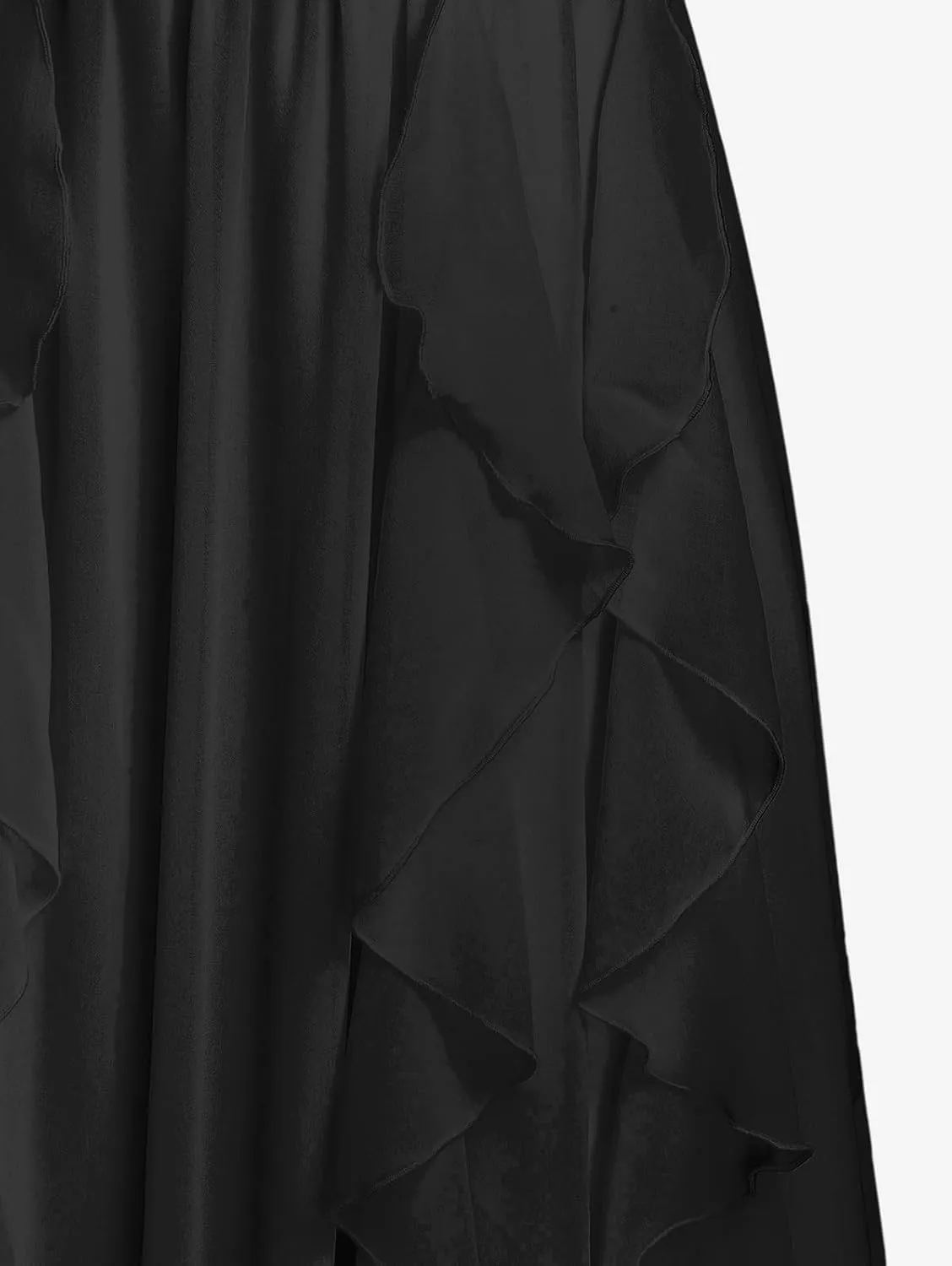 Rosegal Plus Size Party Dress for Women Lace Ruffles Cirsscross Cocktail Bridesmaid Wedding Guest Maxi Cami Formal Dress