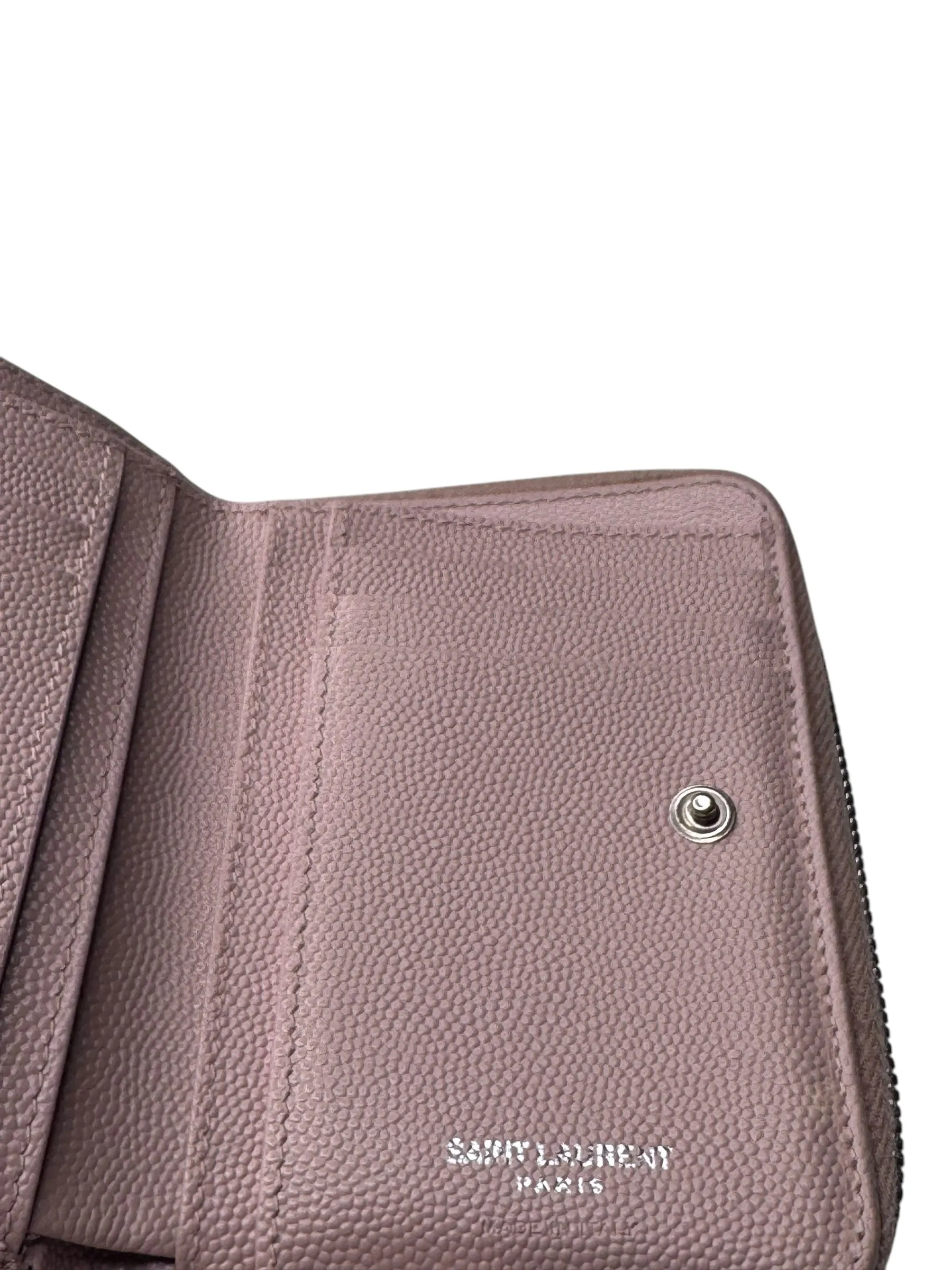 Saint Laurent Monogram Compact Wallet