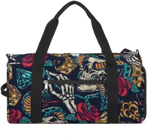 Scissors Magazine Bow Button Sewing Fitness Bag with Large Capacity Backpack And Waterproof Bag