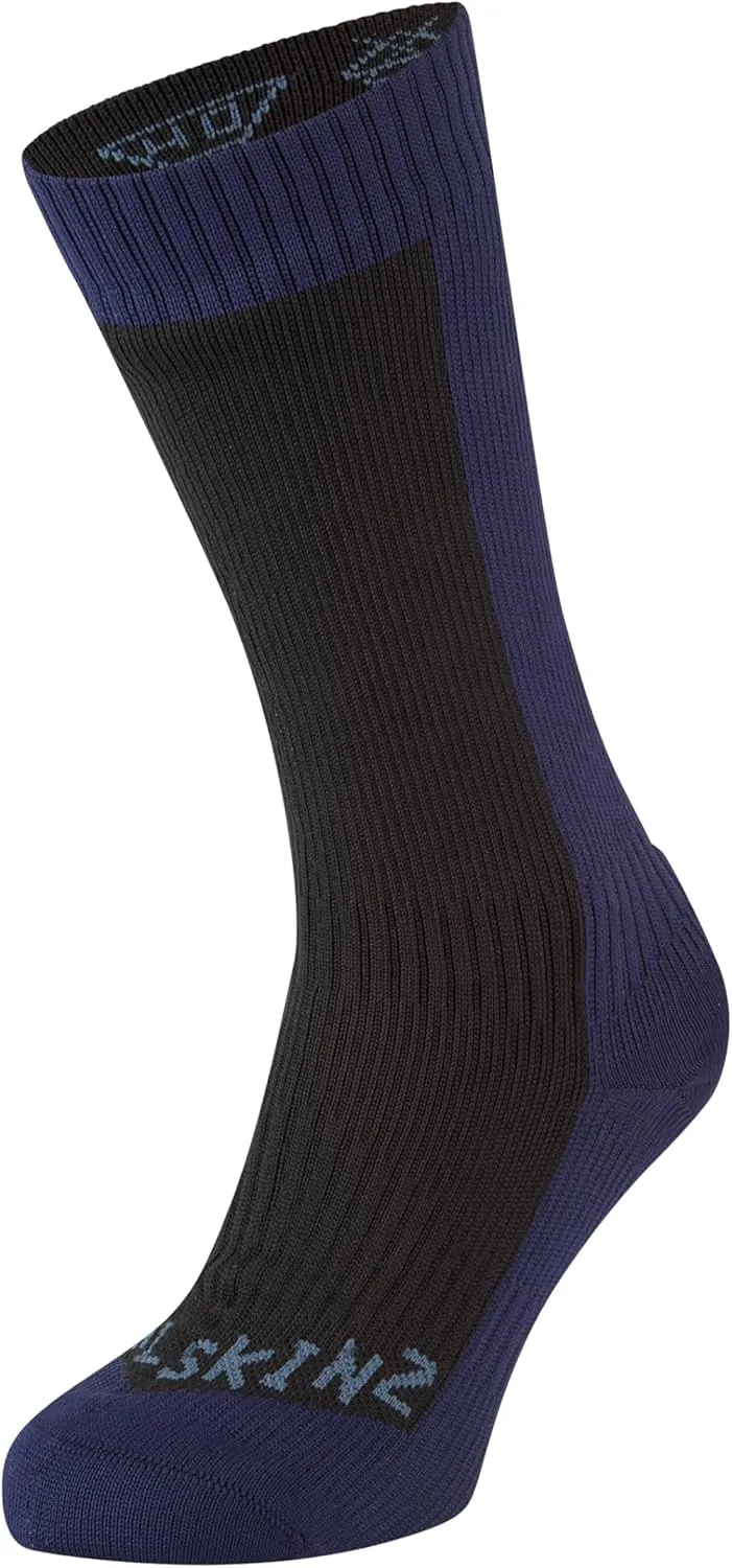 SEALSKINZ Starston Unisex Waterproof Cold Weather Mid Length Sock