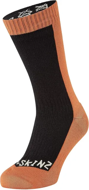 SEALSKINZ Starston Unisex Waterproof Cold Weather Mid Length Sock