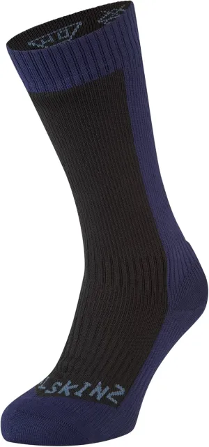 SEALSKINZ Starston Unisex Waterproof Cold Weather Mid Length Sock