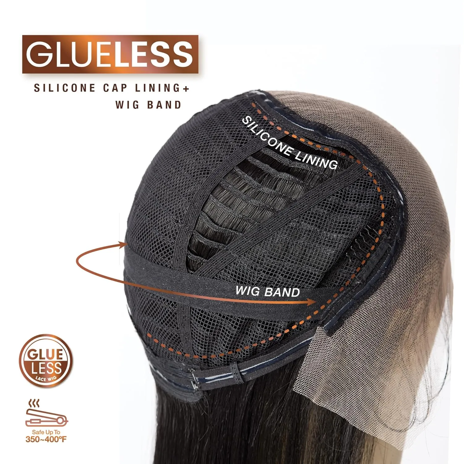 Sensationnel Bare Lace 13X6 Wigs - Unit 14 Lacefrontal Glueless Synthetic 180 Degree Preplucked Hairline (1B OFFBLACK)