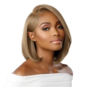 Sensationnel Bare Lace 13X6 Wigs - Unit 3 Lacefrontal Glueless Synthetic 180 Degree Preplucked Hairline (SH/BERRY)