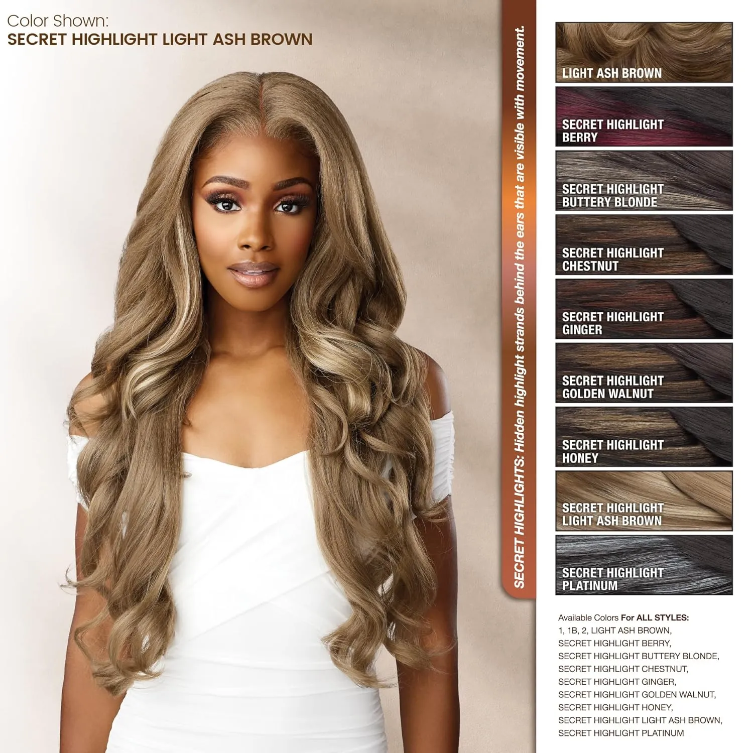 Sensationnel Bare Lace 13X6 Wigs - Unit 4 Lacefrontal Glueless Synthetic 180 Degree Preplucked Hairline (SH/BERRY)