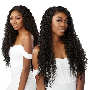 Sensationnel Bare Lace 13X6 Wigs - Unit 5 Lacefrontal Glueless Synthetic 180 Degree Preplucked Hairline (BALAYAGECHOCOLATE)