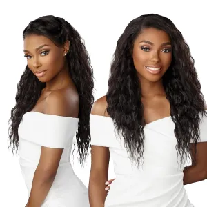 Sensationnel Bare Lace 13X6 Wigs - Unit 6 Lacefrontal Glueless Synthetic 180 Degree Preplucked Hairline (BALAYAGEASHBLONDE)