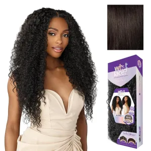 Sensationnel What Lace 13X6 Wigs - Aleena Lacefrontal Hand Tied Glueless Synthetic With Natural Density Preplucked Hairline (2 DARKBROWN)