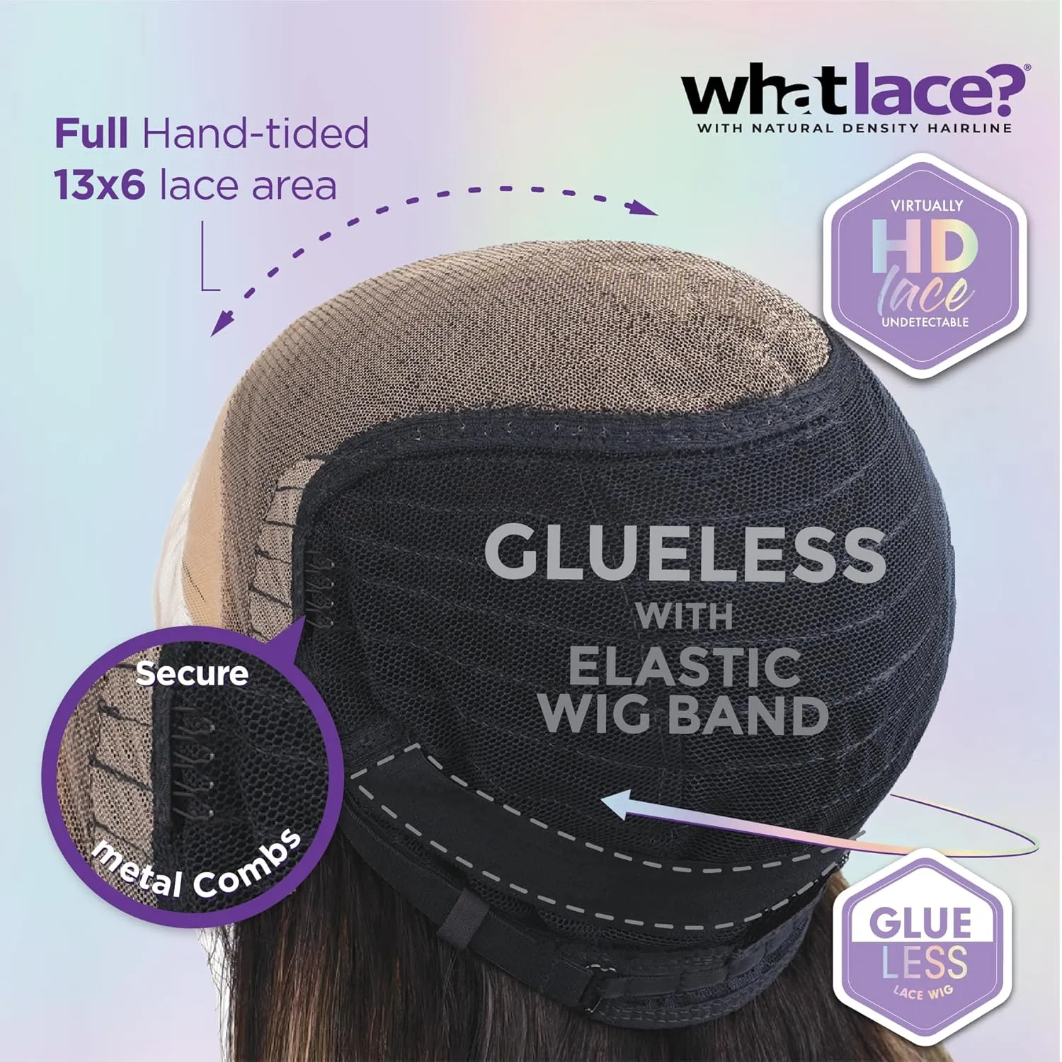Sensationnel What Lace 13X6 Wigs - Aleena Lacefrontal Hand Tied Glueless Synthetic With Natural Density Preplucked Hairline (BALAYAGECHOCOLATE)