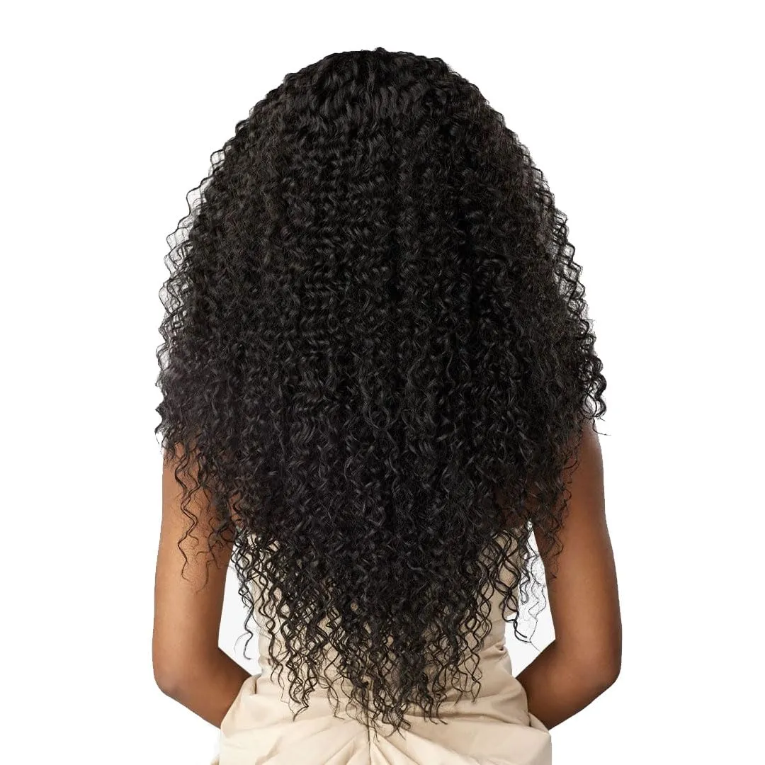 Sensationnel What Lace 13X6 Wigs - Aleena Lacefrontal Hand Tied Glueless Synthetic With Natural Density Preplucked Hairline (BALAYAGEDARKCHERRY)