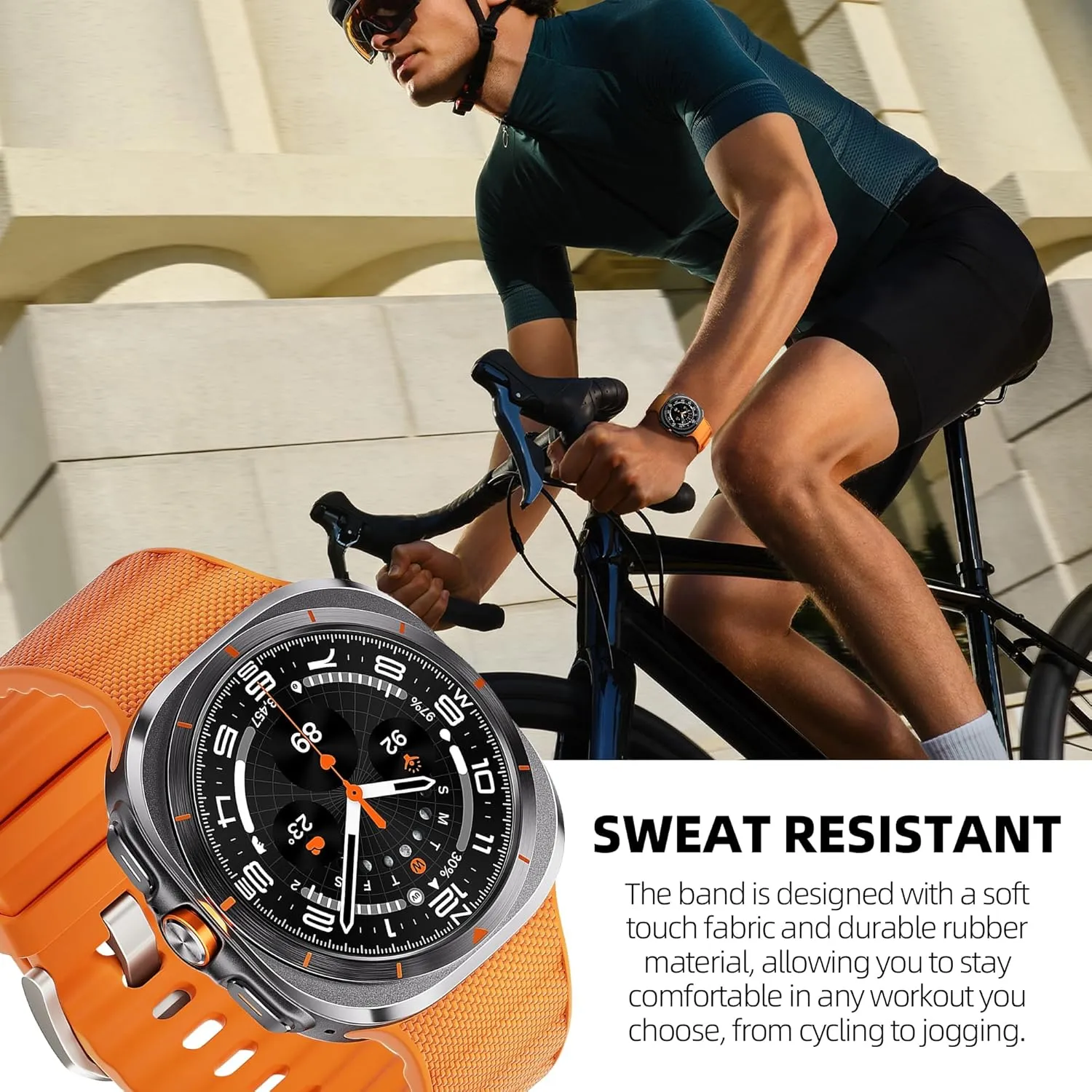 Silicone Nylon Band For Samsung Galaxy Watch Ultra Strap 47mm Functional Sport Strap Bracelet Watchbands
