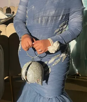 Silver Ball Bag