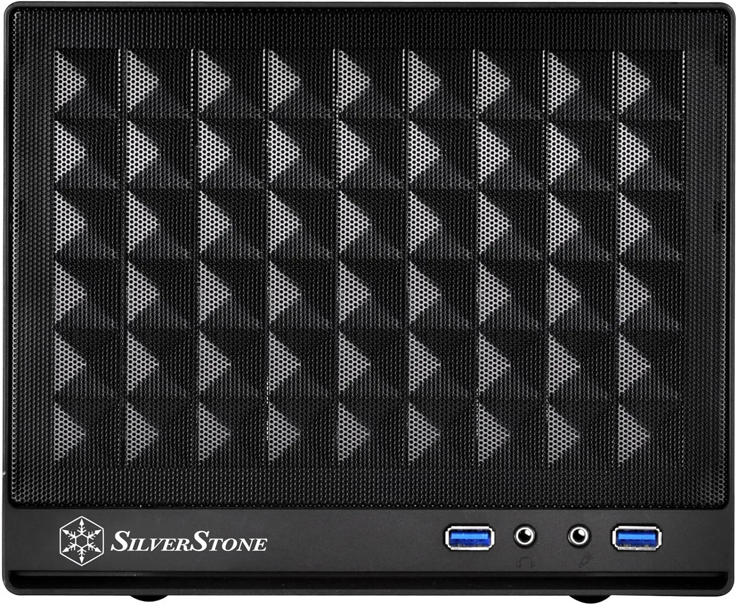 SilverStone Technology Ultra Compact Mini-ITX Computer Case with Mesh Front Panel Black (SST-SG13B-USA)