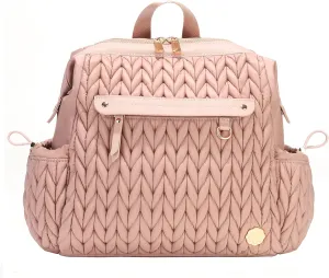 Small Backpack Purse,Mini Diaper Bag Backpack, Personal Item Travel Bag for Vacation with Multiple Straps(Dusty Rose)