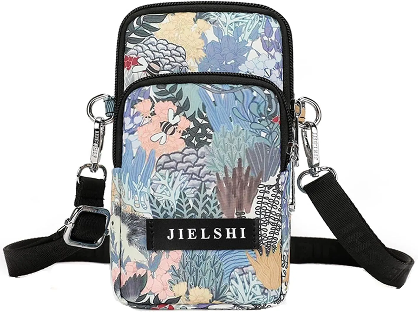 Small Crossbody Bags for Women Shoulder Handbag Arm Bag Waterproof Nylon Travel Phone Purses