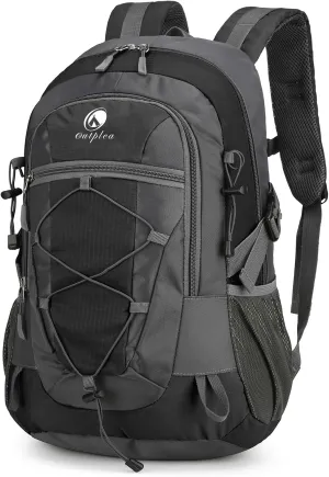 Small Hiking Backpack, 25L Hiking Bag, Lightweight Backpack, Waterproof Day Pack, Outdoor Daypack for Men Women, Black