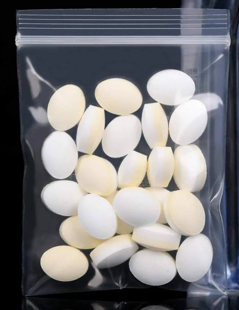 Small Mini Plastic Bags for Jewelry, Pill, Snack, Coin, Earring, Small Business, Thick, Transparent, 8mil(two sides together), 2"×2.4", 1000PCS